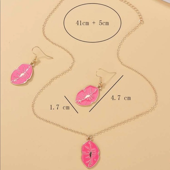 Pink earrings - Picture 8 of 8